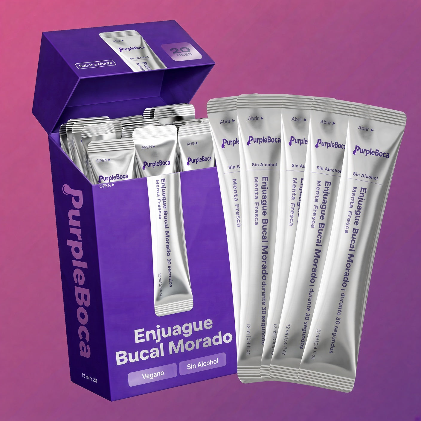 Enjuague Bucal Morado