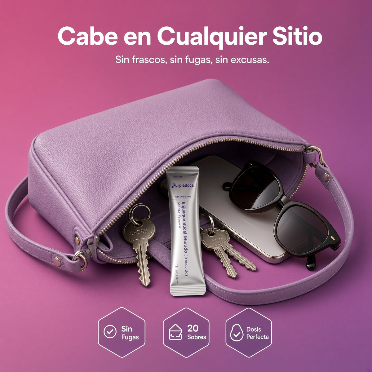 Enjuague Bucal Morado