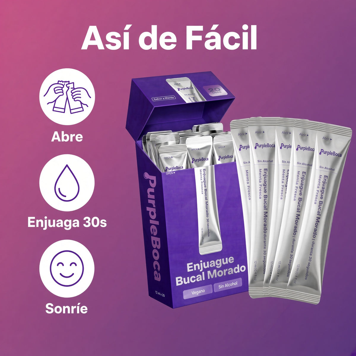 Enjuague Bucal Morado